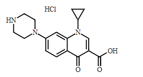 Ciprofloxacin EP Impurity B HCl