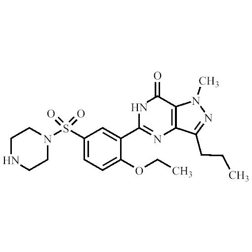 Sildenafil EP Impurity F (N-Desmethyl Sildenafil)